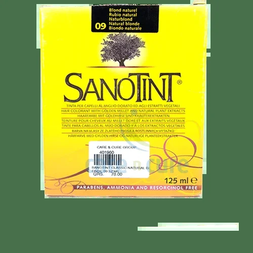 Sanotint Classic Natural Blonde 09 125ml
