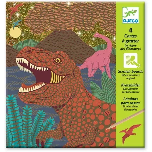 Scratch Board – Dinosaur