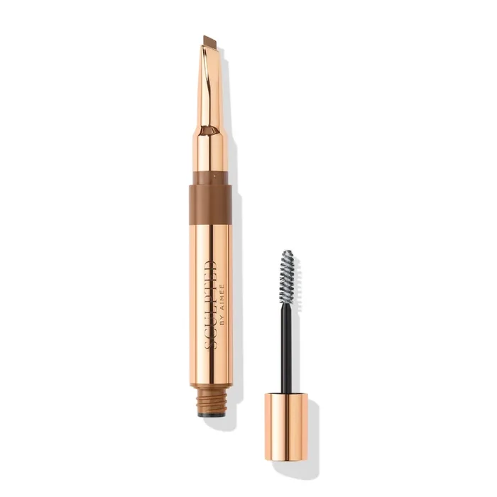 SCULPTED BY AIMEE SHAPE AND SET BROW PENCIL AND FIXING GEL SOFT BROWN