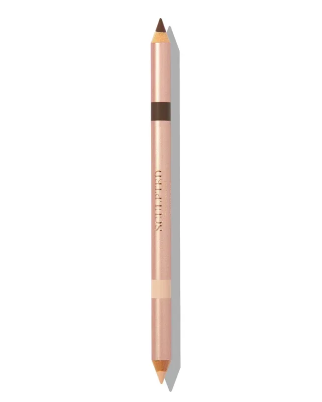 SCULPTED DOUBLE ENDED KOHL EYE PENCIL BROWN NUDE