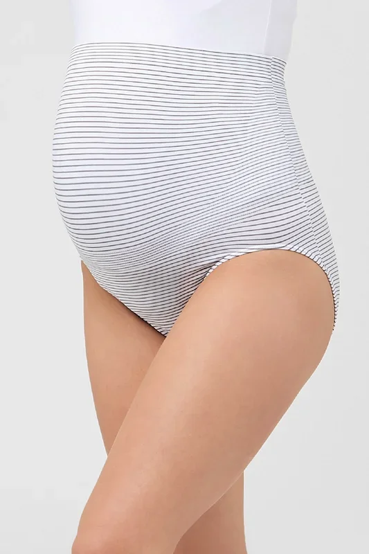 Seamless maternity briefs high waist