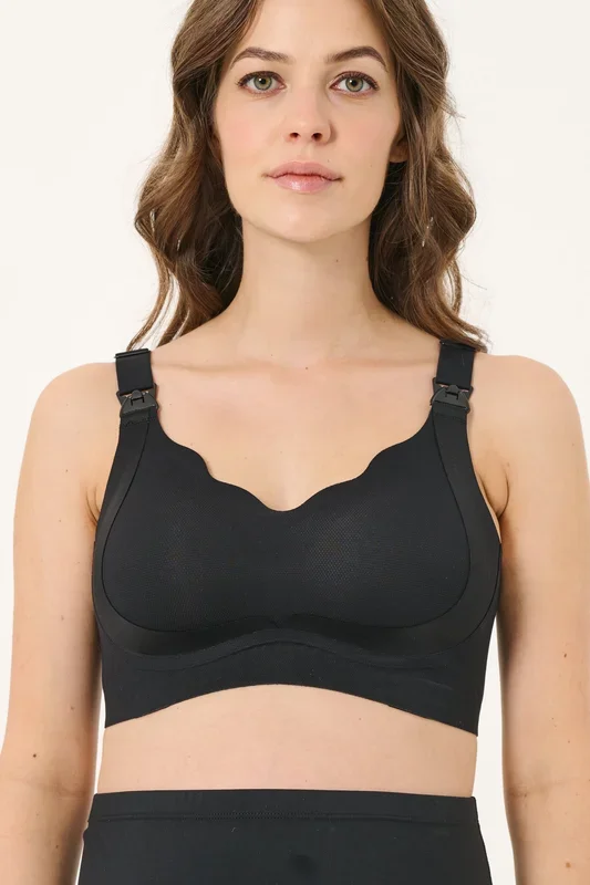 Seamless Sport Still BH schwarz