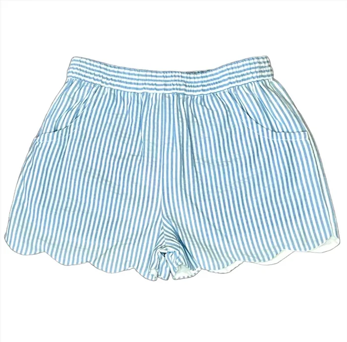Seersucker Girls Shorts