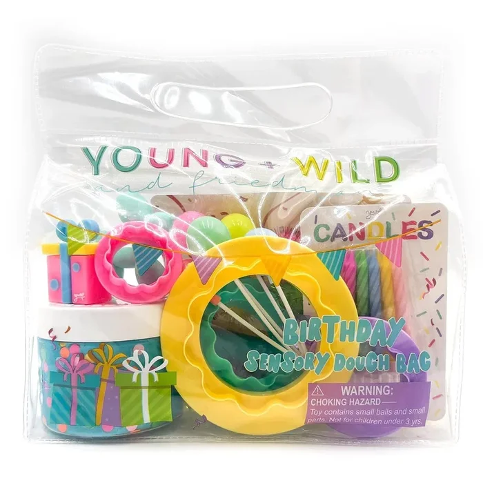 Sensory Dough Bag – Birthday