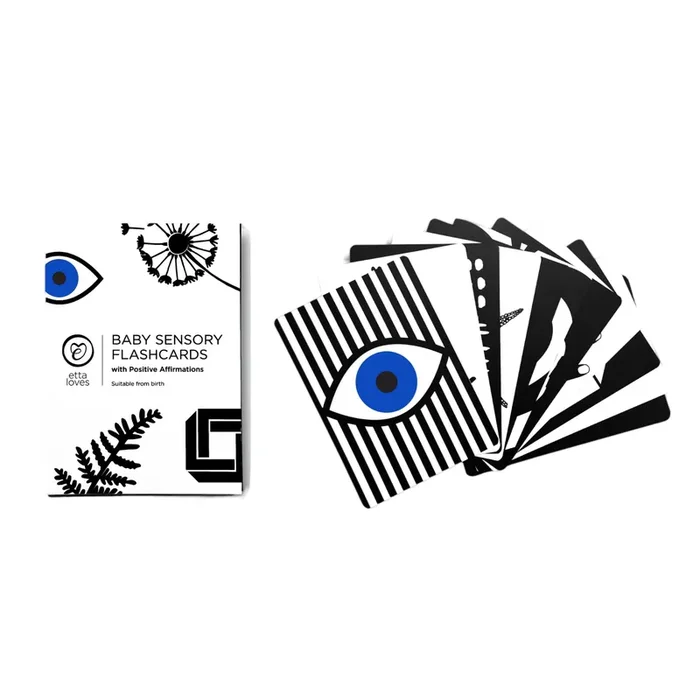 Sensory Flashcards With Positive Affirmations – Designed For Use From Birth