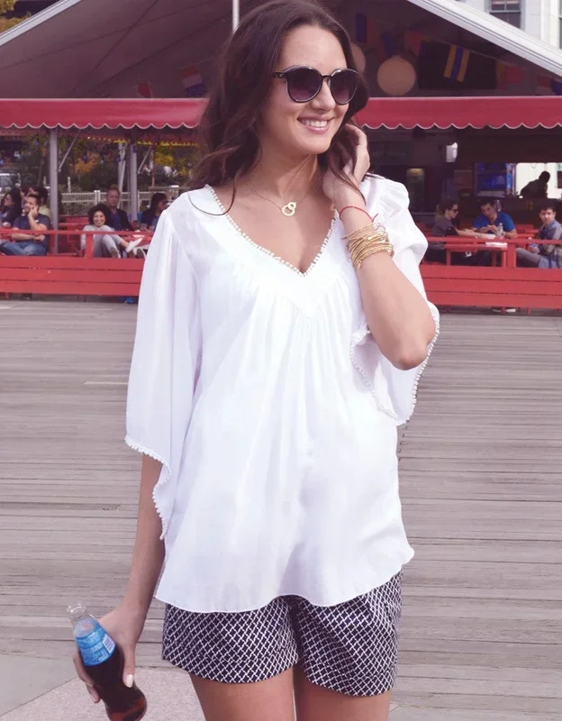 Seraphine Boho Chic Maternity Top Stella
