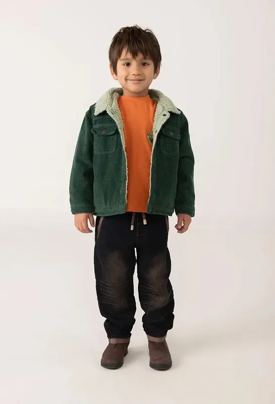 Sherpa Lined Cord Jacket