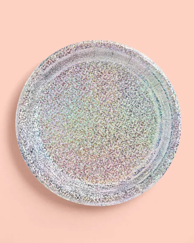 Shimmer Plates – 25 Paper Plates
