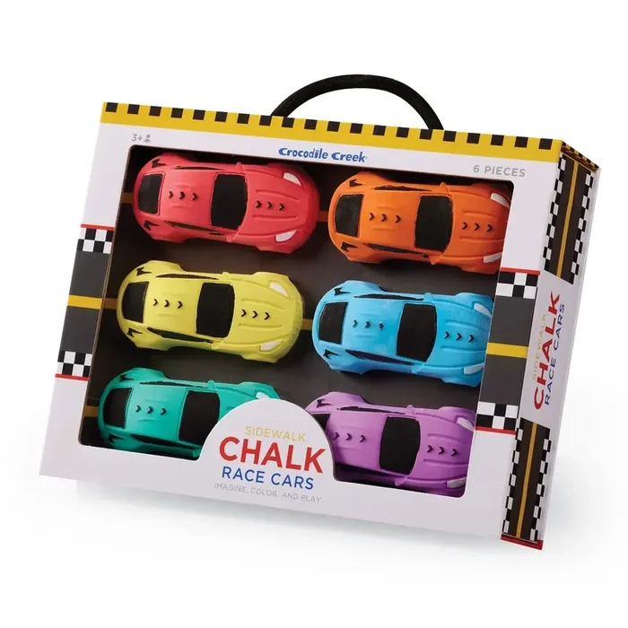 Sidewalk Chalk | Race Cars