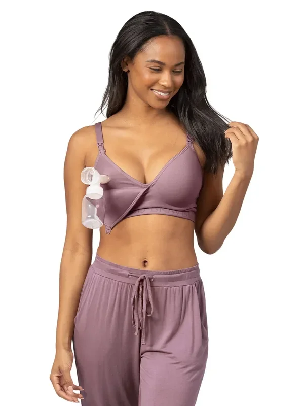 Signature Sublime® Contour Hands-free Pumping & Nursing Bra | Twilight