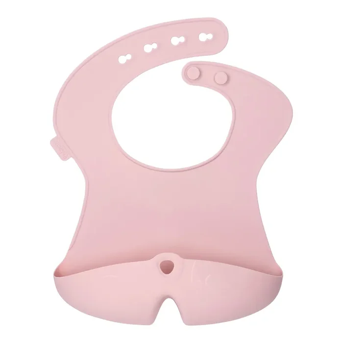 Silicone Bib – Blush