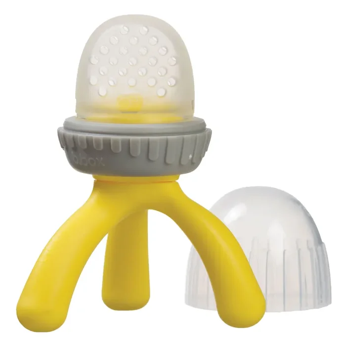 Silicone Fresh Food Feeder – Lemon Sherbet