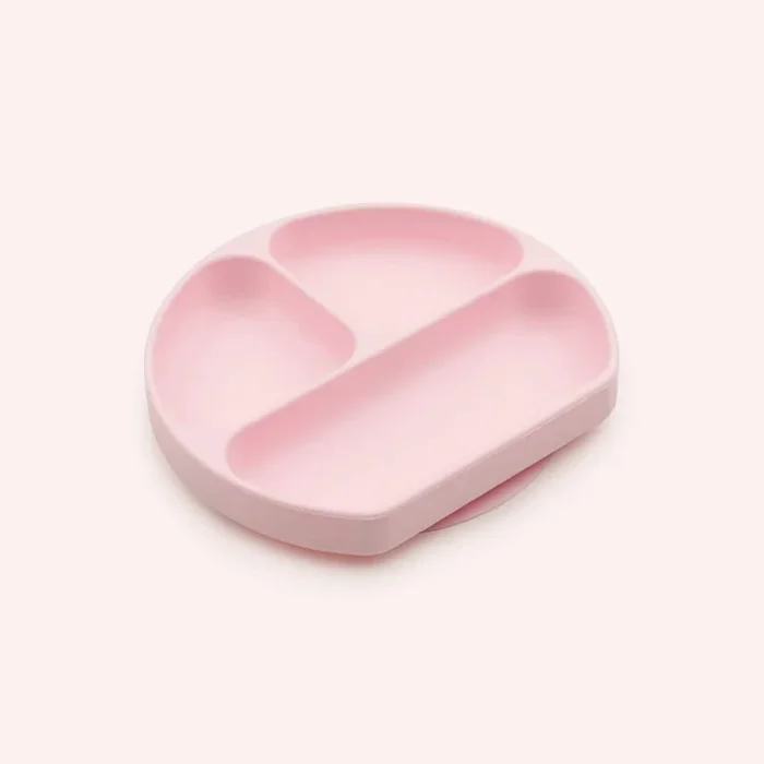Silicone Grip Dish – Pink