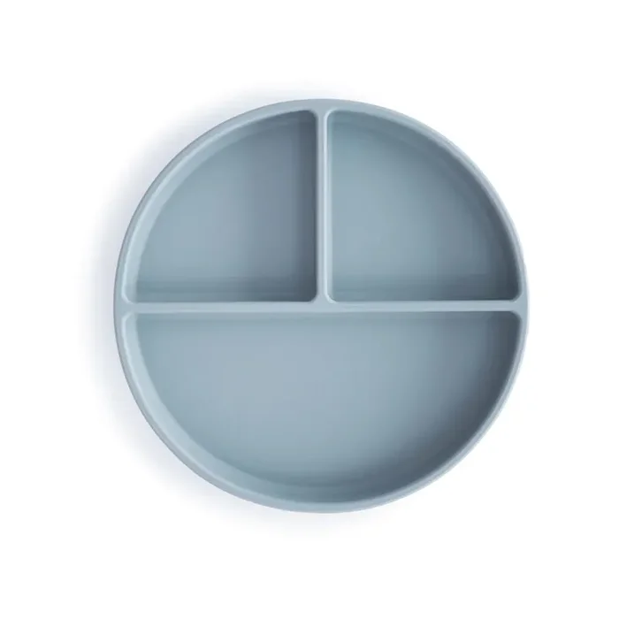 Silicone Suction Plate | Powder Blue