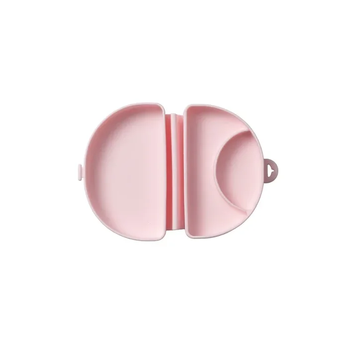 Silifold: Compact Children’s Portable Plate – Cotton Candy