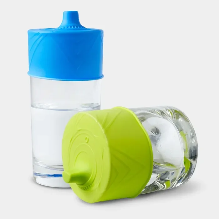 SiliKids Universal Silicone Sippy Cup Lids, 2pk or 4pk