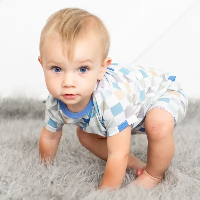 Skye Checks Shorts Pj Set