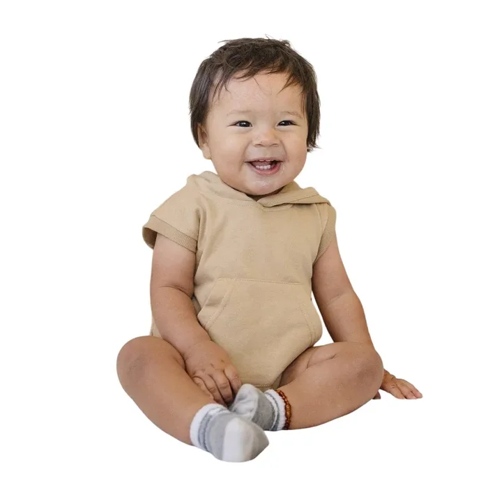 Sleeveless Hoodie Romper – More Colors