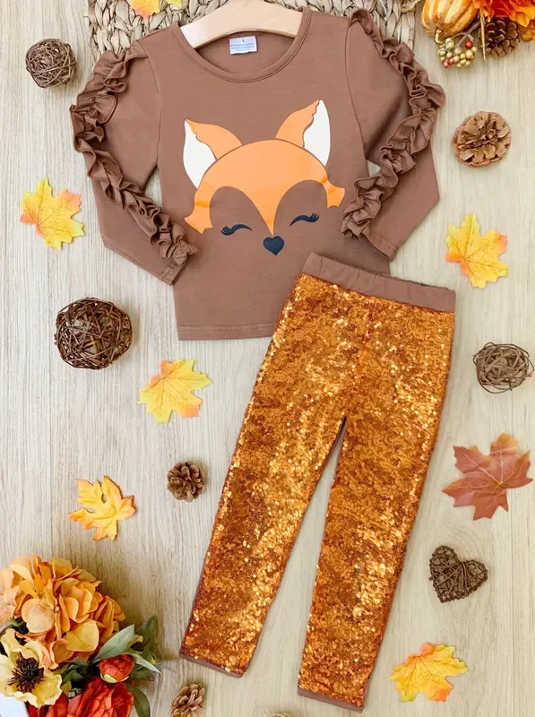 Sly Sparkle Sequin Legging Set