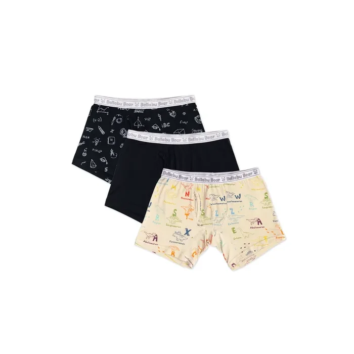 Smarty Pants Bamboo Boys’ Boxer Brief Underwear 3-pack