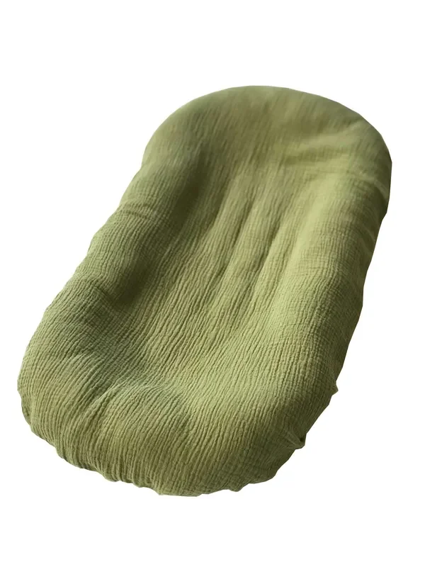 Snuggle Me Infant Lounger Slip Cover – Organic Cotton Double Gauze
