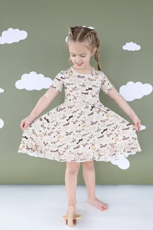 So Fly Dream Ruffle Dress