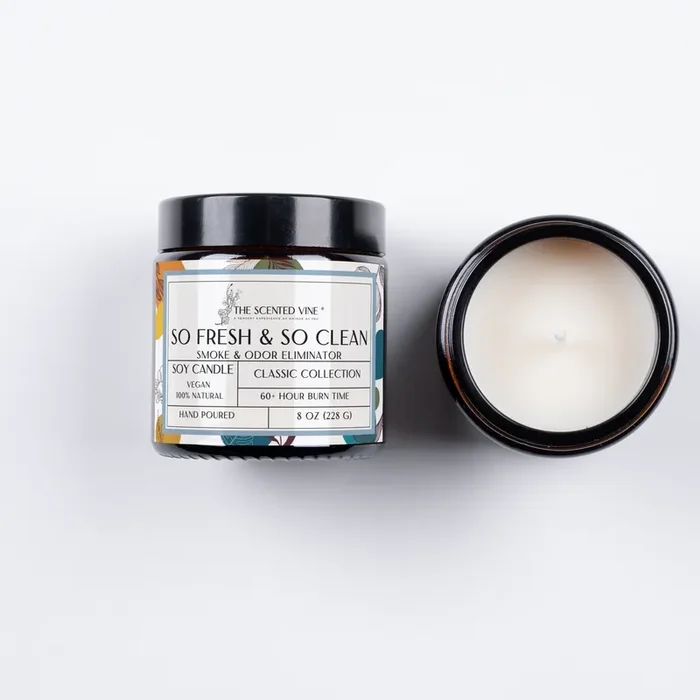 So Fresh & So Clean Candle (Smoke and Odor Eliminator) Soy Candle