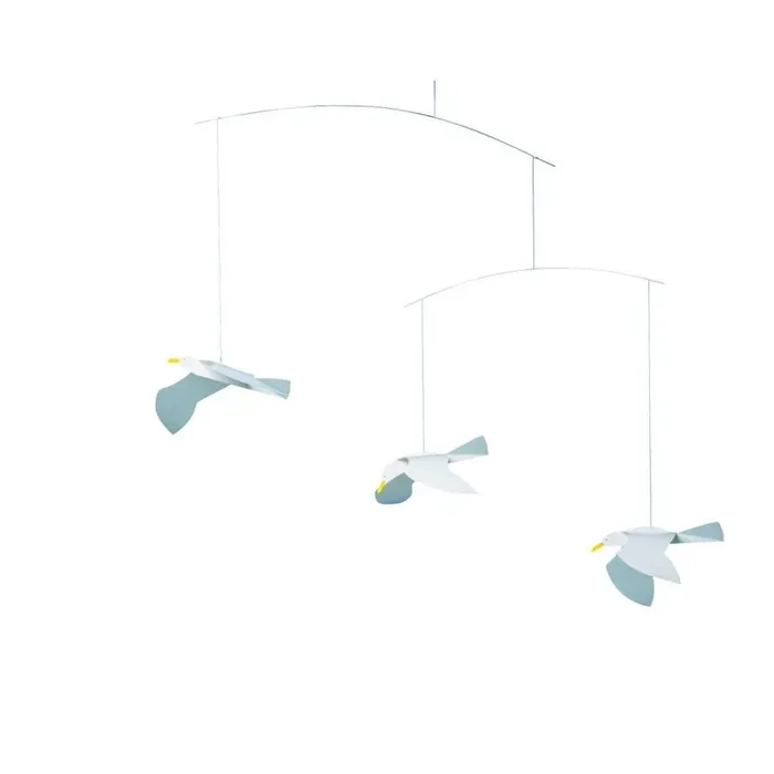 Soaring Seagulls