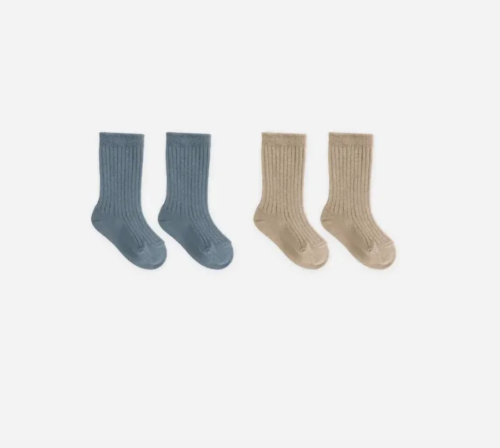Socks Set | Gold + Ocean