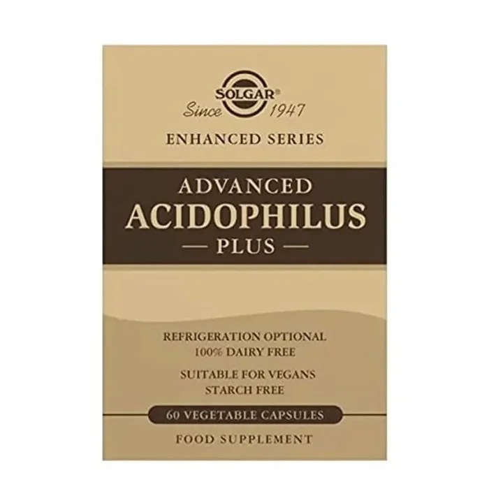 Solgar Advanced Acidophilus Plus Capsules 60’s