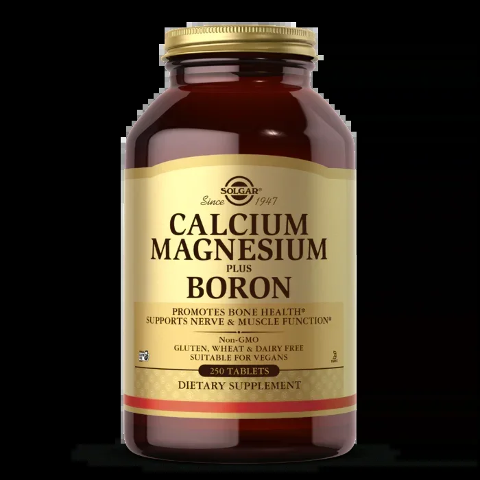 Solgar Calcium Magnesium + Boron Tablets 250’s
