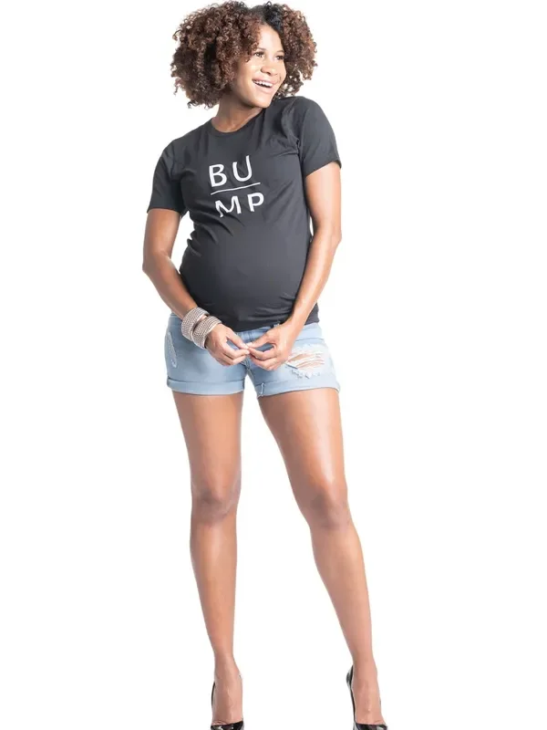 Soma Maternity Jean Shorts