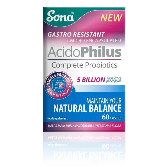 SONA ACIDOPHILUS COMPLETE 60CAPS