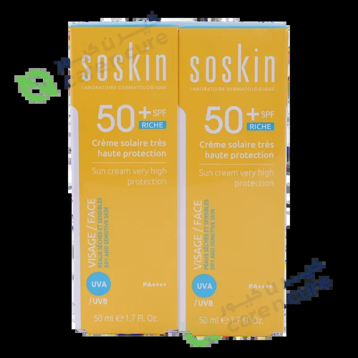 Soskin Sun Cream Protection 50 ml 1 + 1 Offer