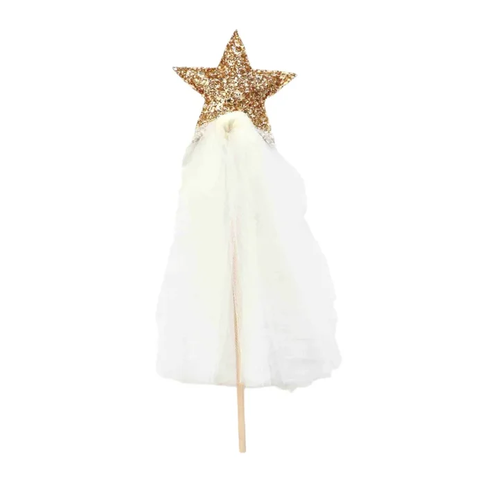 Sparkle Magic Wand – Gold/white