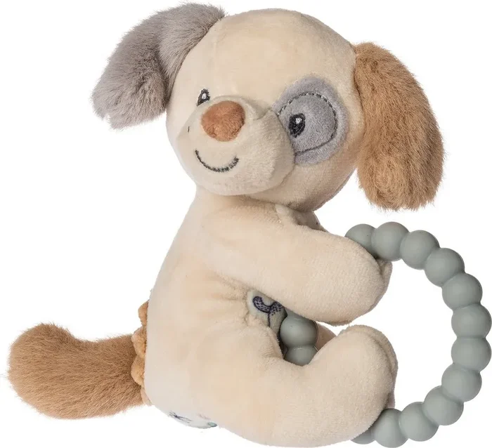 Sparky Puppy Teether Rattle – 6 “