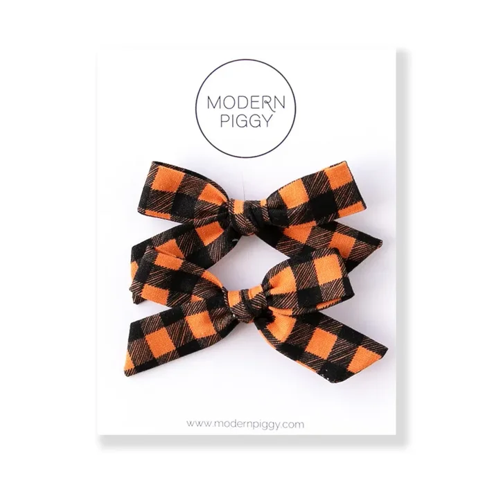 Spooky | Pigtail Set – Hand-tied Bow