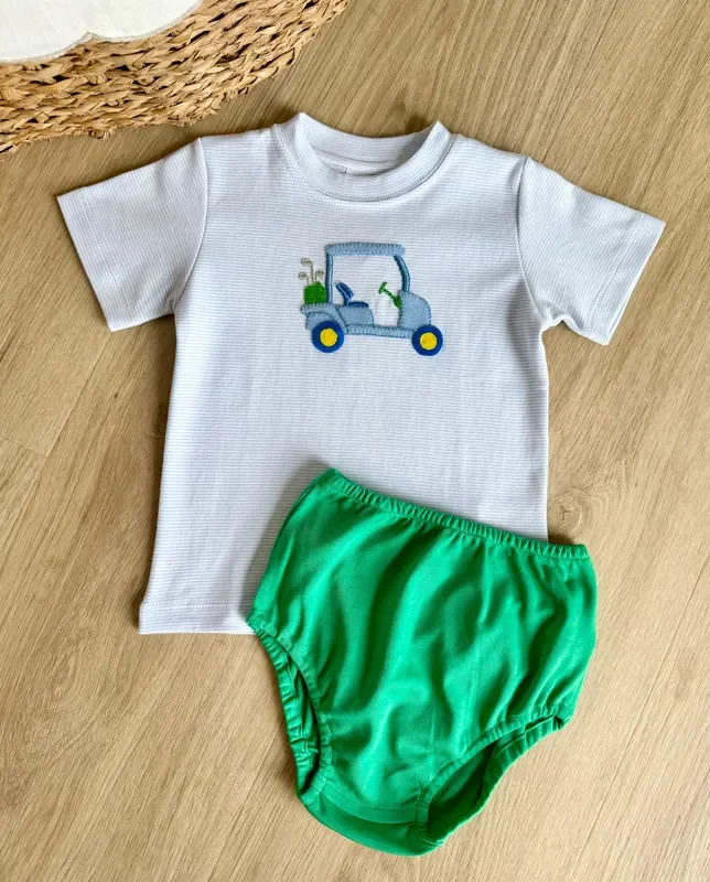 Squiggles by Charlie Golf Bloomer Set