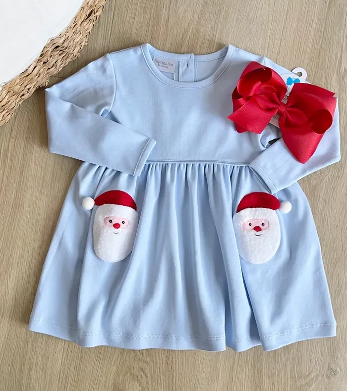 Squiggles by Charlie Santa Pocket Dress