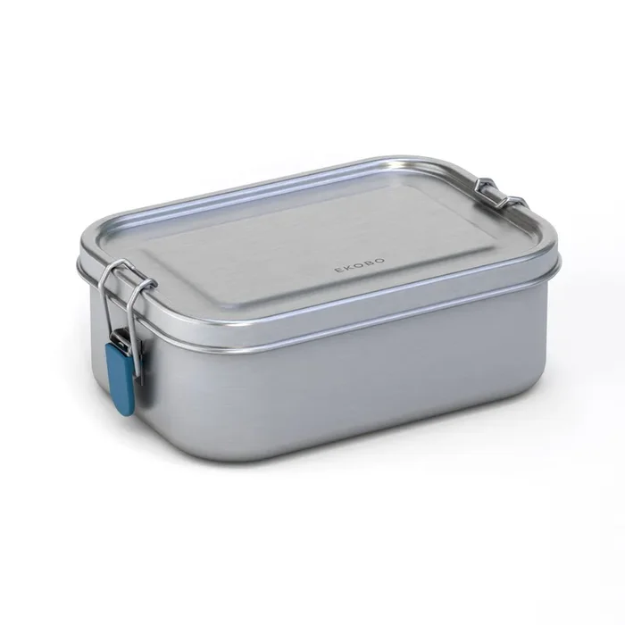 Stainless Steel Lunch Box With Heat Safe Insert – Blue Abyss