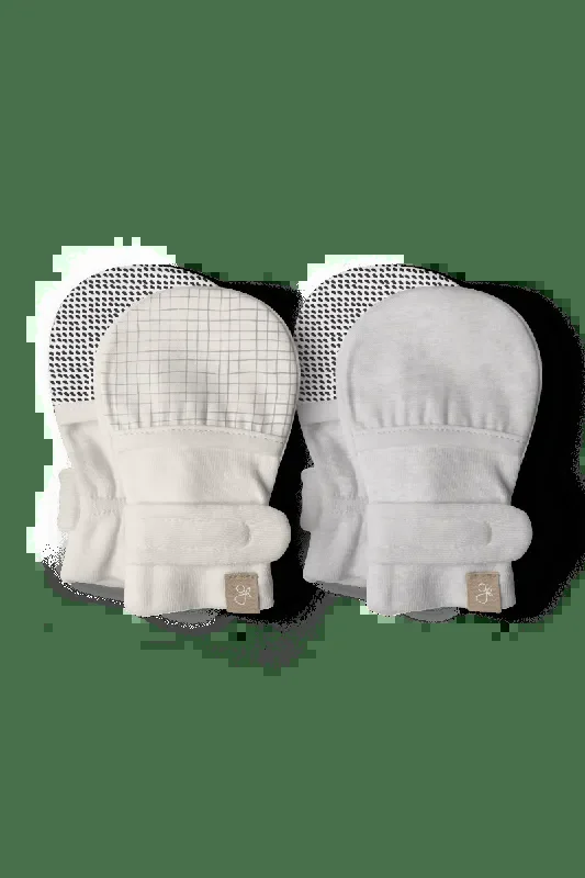 Stay On 2-pack Mitts | Storm Gray + Gridlock