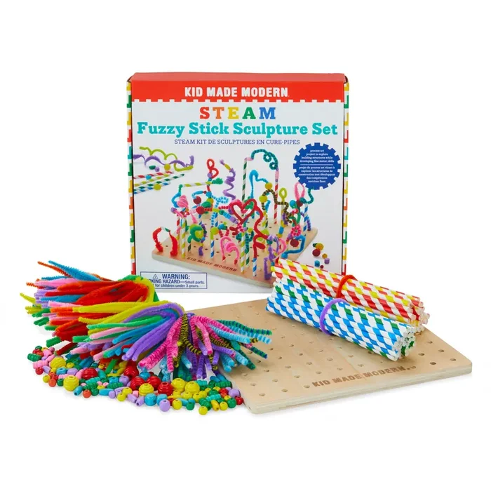 STEAM – Fuzzy Stick Sculpture Set