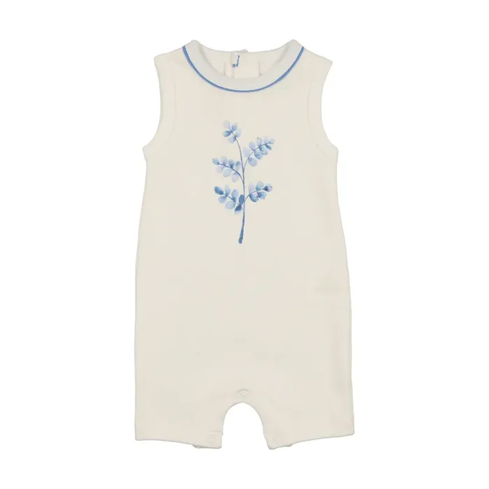 Stem Stitch Boys Romper