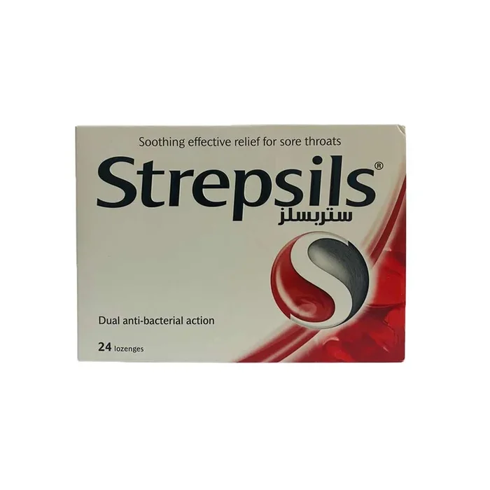 Strepsils Dual Anti Bacterial Action (Original) 24 Lozenges