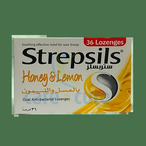 Strepsils Soothing Honey & Lemon 36 Lozenges