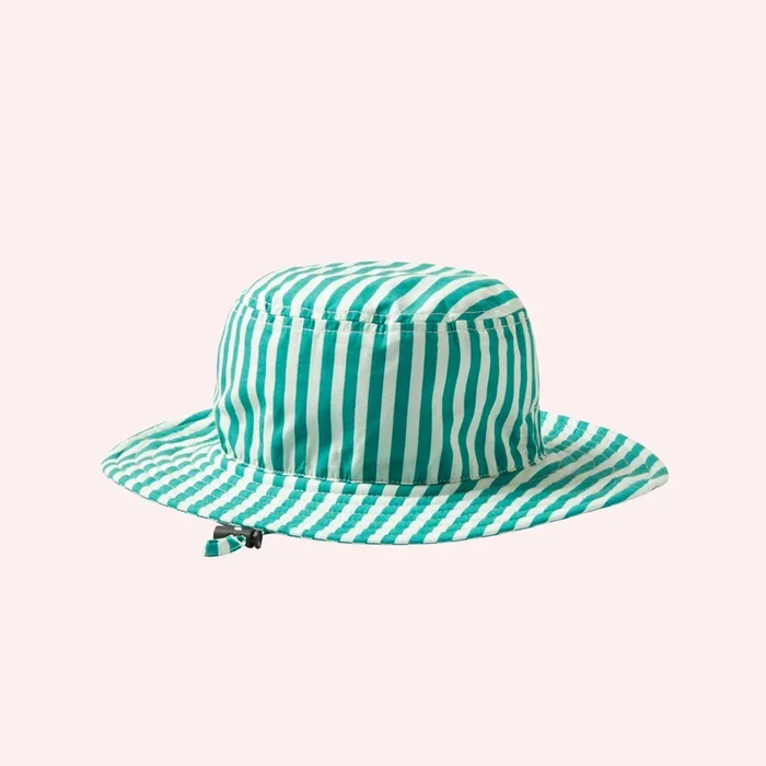 Stripe Sun Hat – Green Bean
