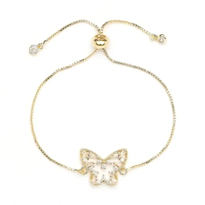 Studded Butterfly Bracelet