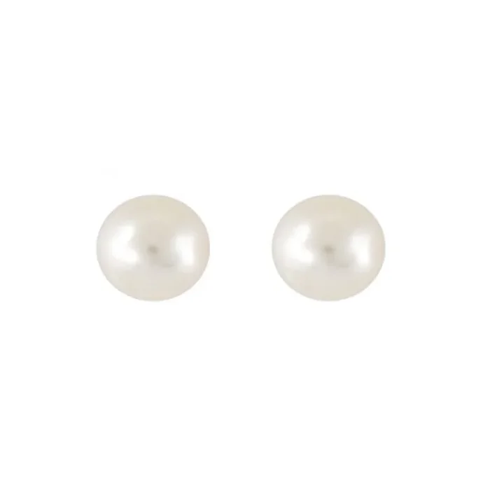 Studex S675Stx Cz Gp 5mm White Pearl