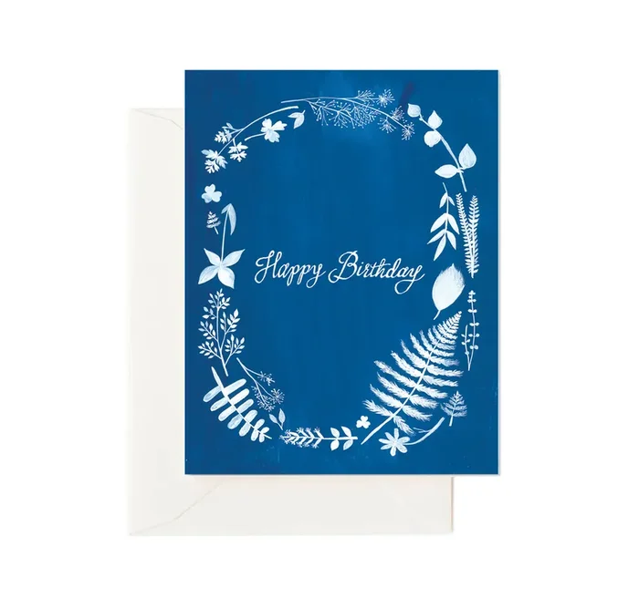 Sunprint Wreath