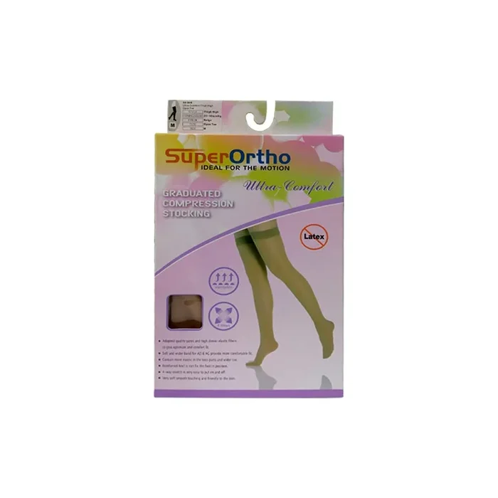 Super Ortho Ultra Comfort Thigh High Open Toes 20-30 A6-008
